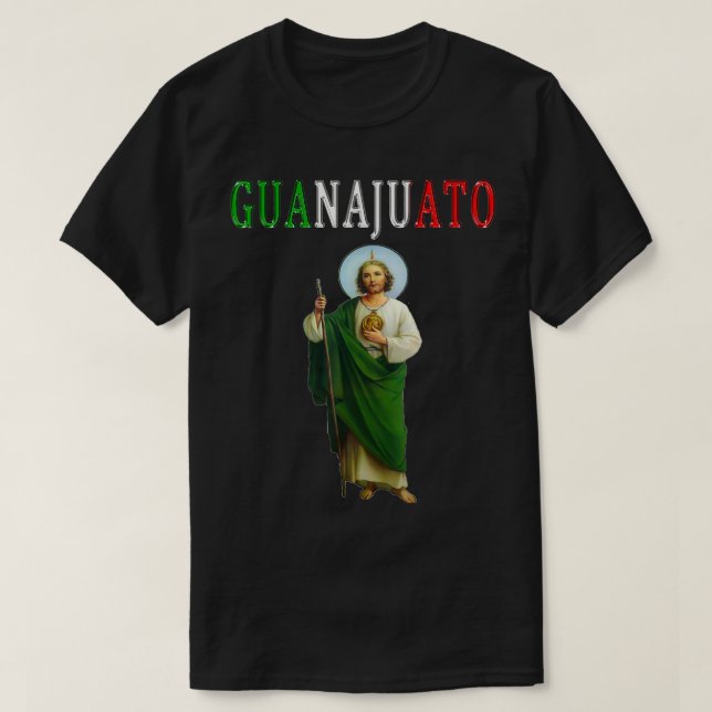 san judas tadeo Guanajuato shirt camisa mexican me T Shirt (Design framsida)