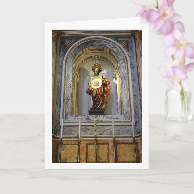 San Judas Tadeo, San Nicolás Church, Valencia City Kort (Orkide)
