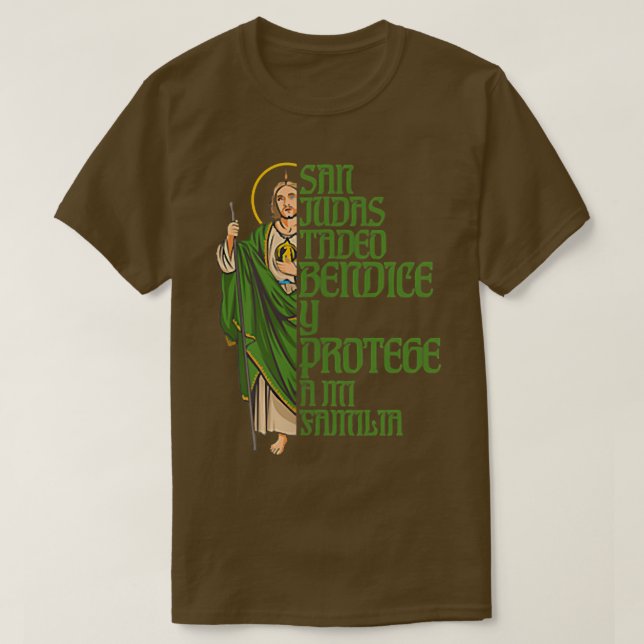 San Judas Tadeo T Shirt (Design framsida)