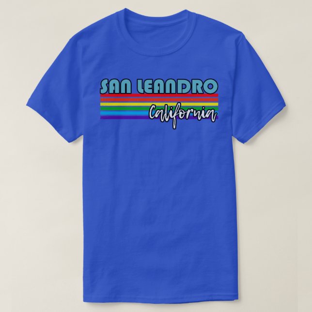 San Leandro California Pride San Leandro LGBT Gif T Shirt (Design framsida)