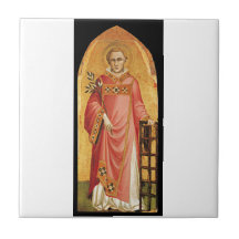 San Lorenzo belägger med tegel (guld)