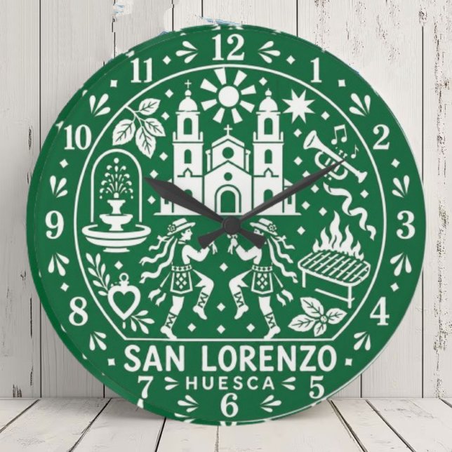 San Lorenzo Huesca Stor Klocka (Skapare uppladdad)