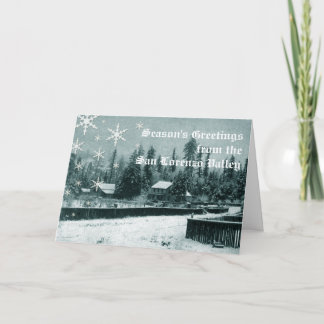 San Lorenzo Valley Helgdag Card Helgkort