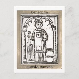 San Lorenzo välsignar detta kök Vykort