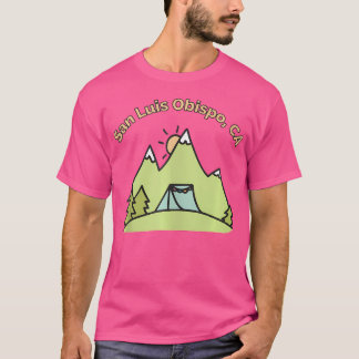 San Luis Obispo-bergen som kissar på klimatkampanj T Shirt