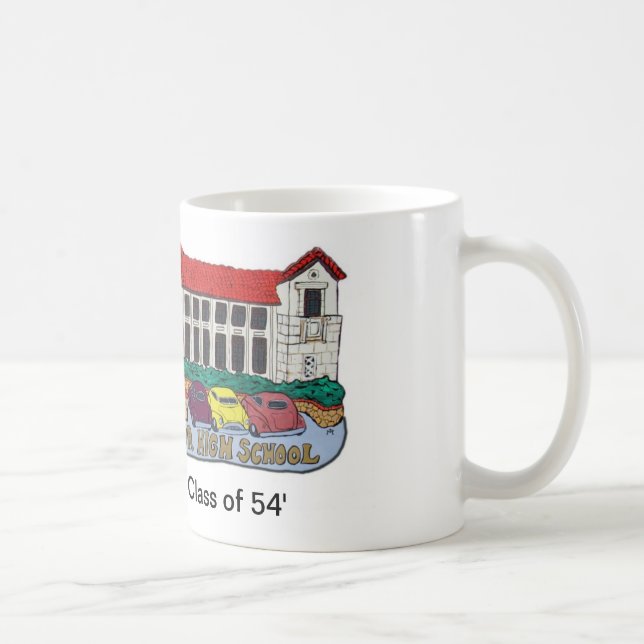 San Luis Obispo högstadium Kaffemugg (Höger)