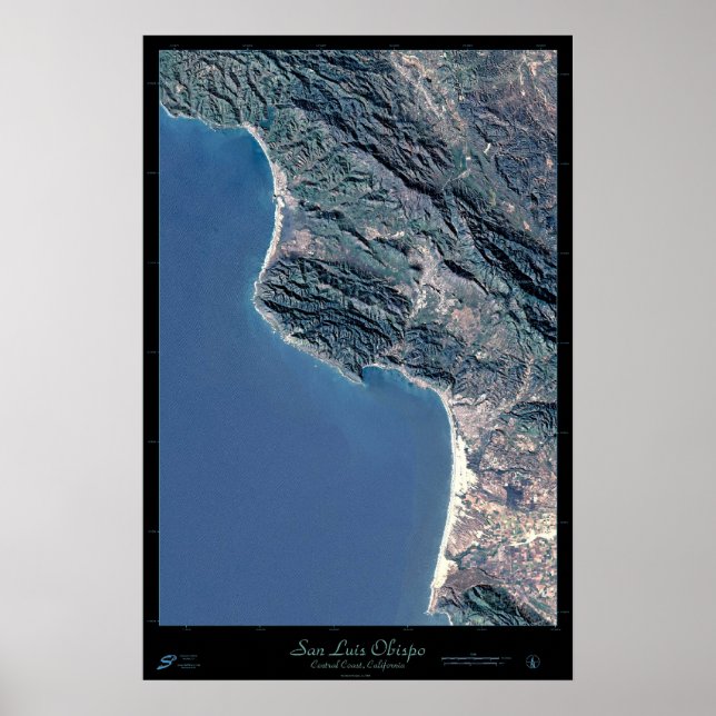 San Luis Obispo, Kalifornien-poster Poster (Framsidan)