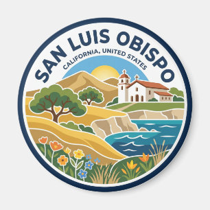 San Luis Obispo, Kaliforniens centrala kust Magnet