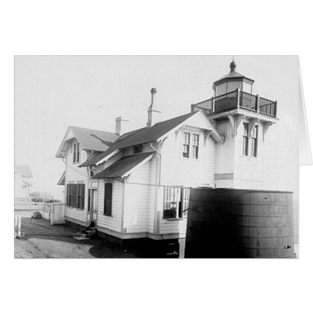 San Luis Obispo Lighthouse Hälsningskort (Framsidan Horizontal)