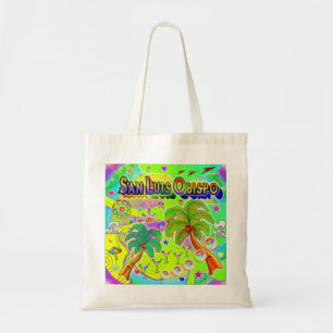 San Luis Obispo Mind Focus Tote Bag Tygkasse