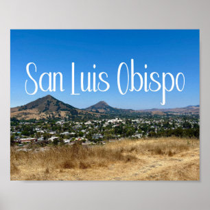 San Luis Obispo Terrace Hill Fotografering Poster