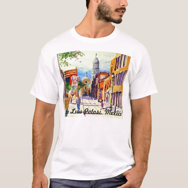 San Luis Potosi, Mexico T-shirt (Framsida)