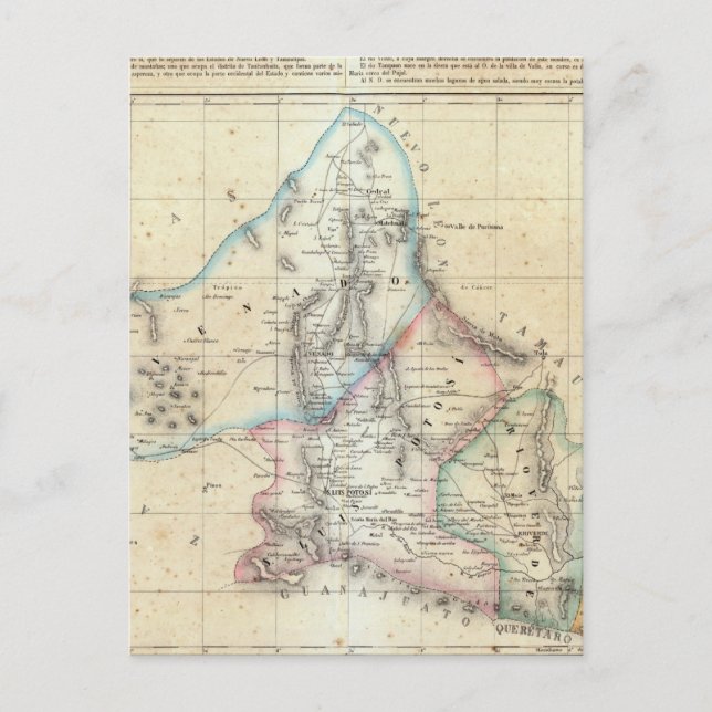 San Luis Potosi, Mexiko 2 Vykort (Framsida)