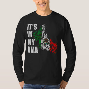 San Luis Potosi Mexiko Det är i min Dna Mexikanska T Shirt