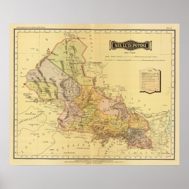 San Luis Potosi Poster (Framsidan)