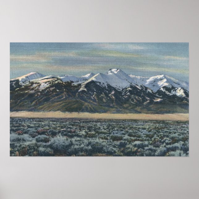 San Luis Valley, Colorado Poster (Framsidan)