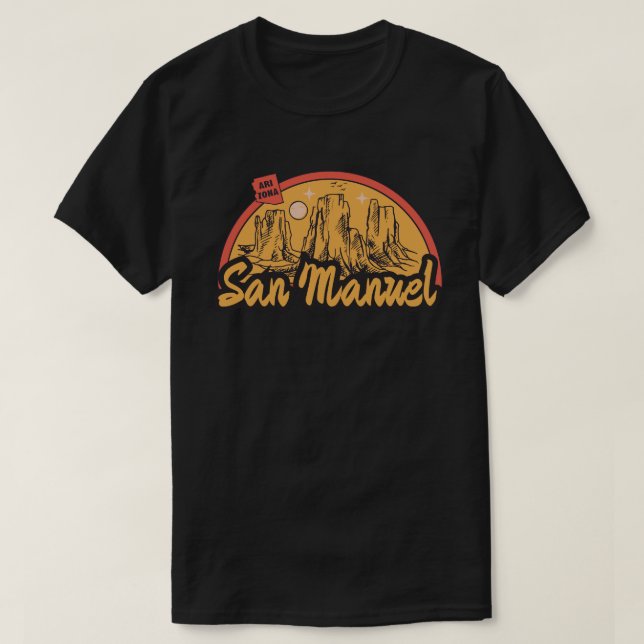 San Manuel, Arizona T-shirt (Design framsida)