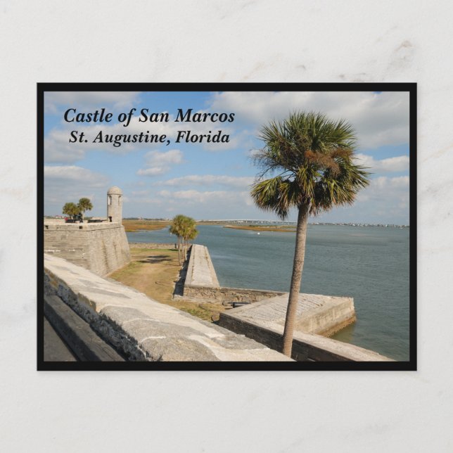 San Marcos historiska slott Helg Vykort (Framsida)