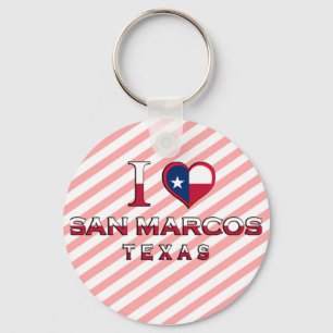 San Marcos, Texas Nyckelring