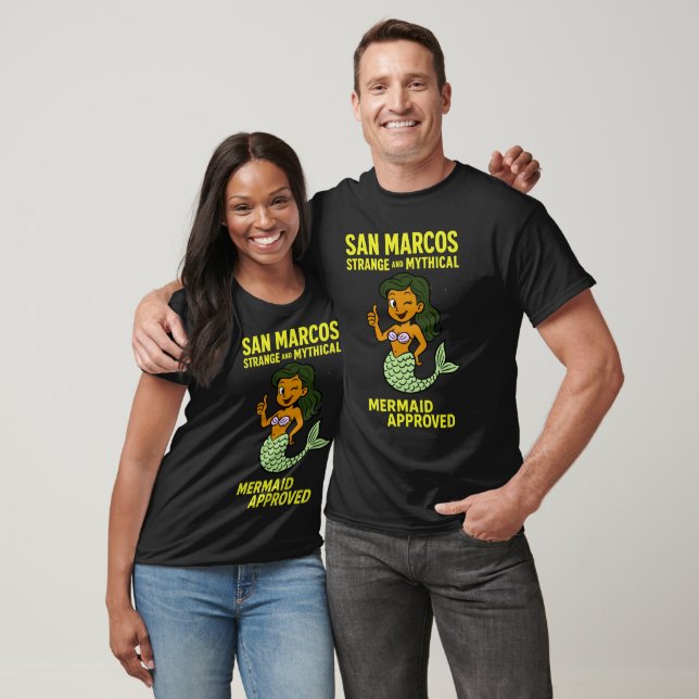 San Marcos, TX, Strange och Mythical Unisex T-Shir T Shirt (Unisex)