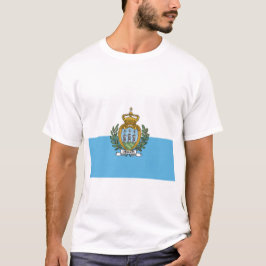 San Marein - San Marino Flagga T Shirt