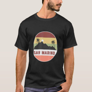 San Marino-berget och Handflatan T Shirt