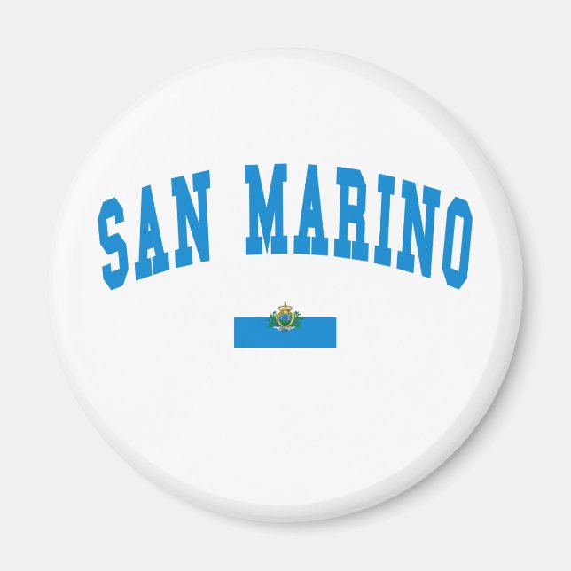 San Marino College Stil Magnet (Framsidan)