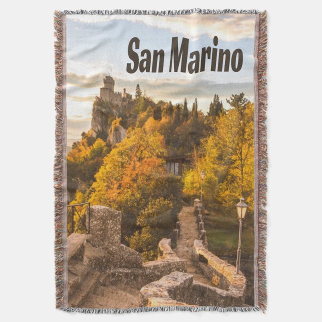 San Marino Europe Three Torn Filt (Framsidan Vertikal)