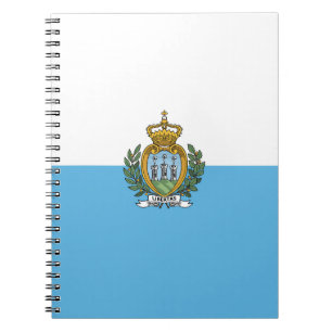 San-Marino flagga Anteckningsbok