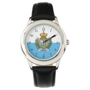 San Marino-flagga Armbandsur