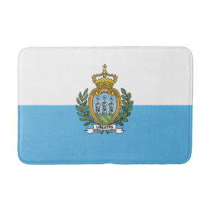 San Marino-flagga Badrumsmatta