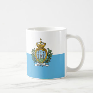 San Marino Flagga Ceramic Coffee Mugg