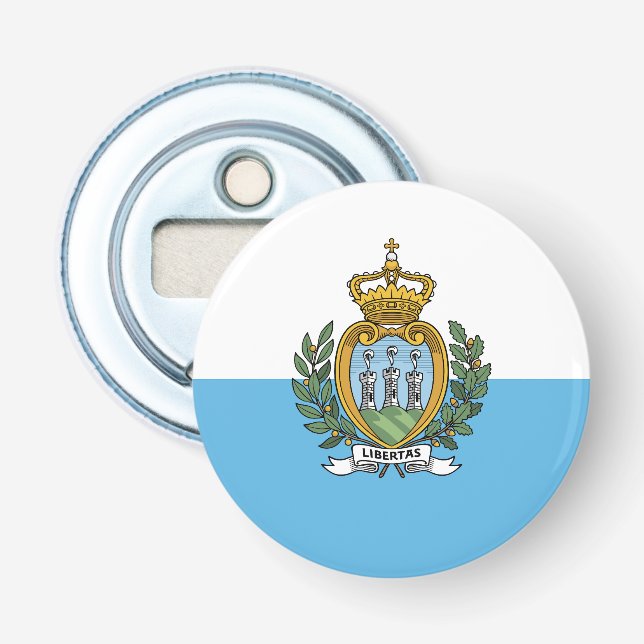 San Marino-flagga Flasköppnare (Framsidan)