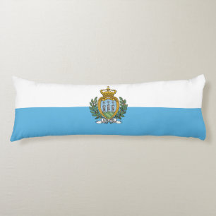 San Marino Flagga Kroppskudde