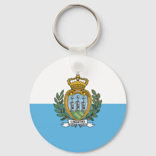 San Marino-flagga Nyckelring
