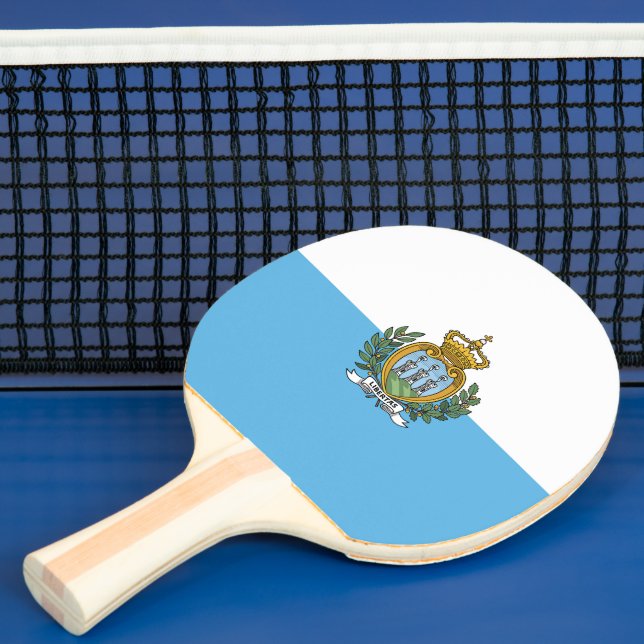 San-Marino flagga Pingisracket (Insitu)