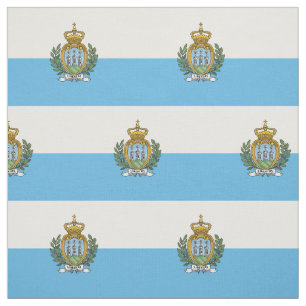 San Marino-flagga Tyg