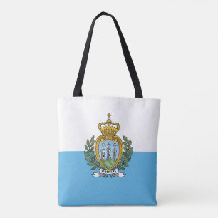 San Marino-flagga Tygkasse