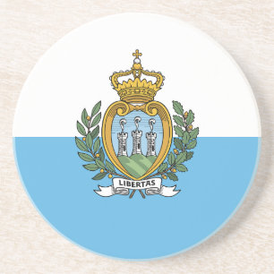 San Marino Flagga Underlägg