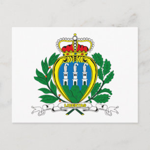 San Marino Jackar Arm vykort