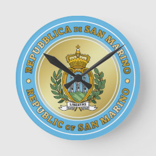 San Marino Jackar av Arm Rund Klocka