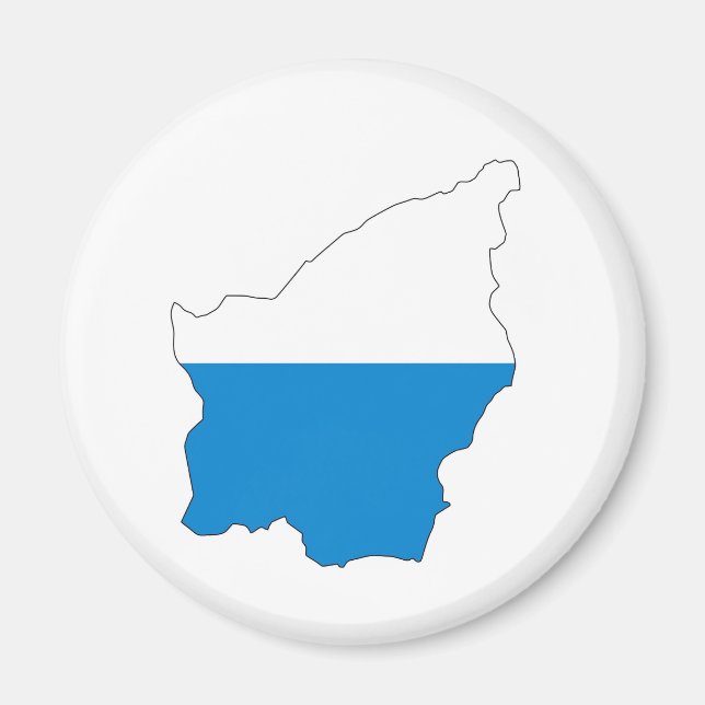 san marino land flagga karta magnet (Framsidan)