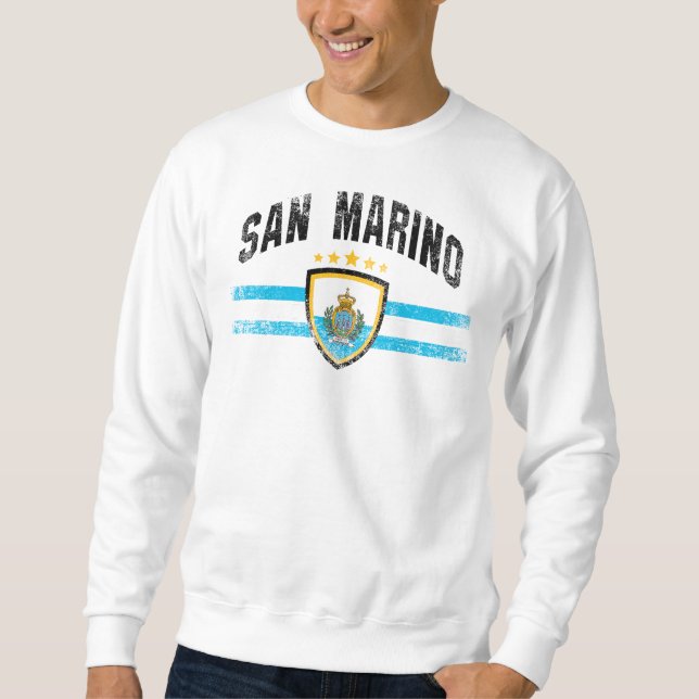 San Marino Lång Ärmad Tröja (Framsida)