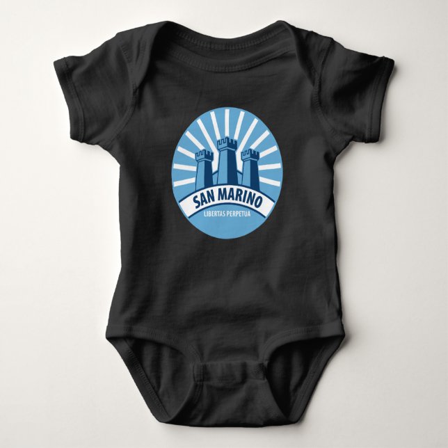 San Marino Libertas Perpetua T Shirt (Framsida)