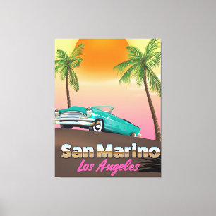 San Marino Los Angeles Canvastryck