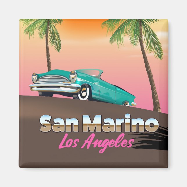San Marino Los Angeles Magnet (Framsidan)