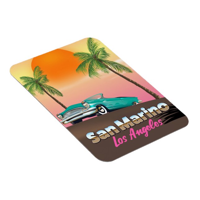 San Marino Los Angeles Magnet (Högersidan)