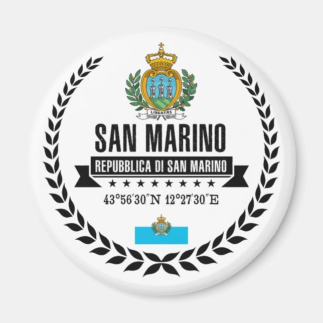 San Marino Magnet (Framsidan)