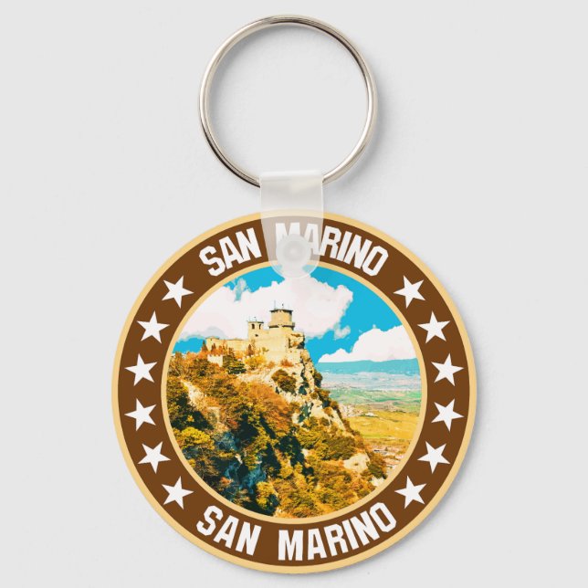 San Marino Nyckelring (Framsida)