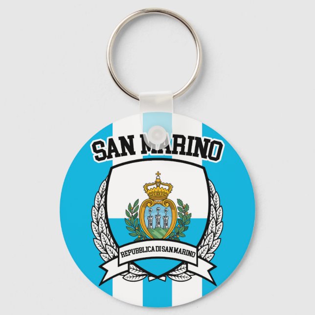 San Marino Nyckelring (Framsida)